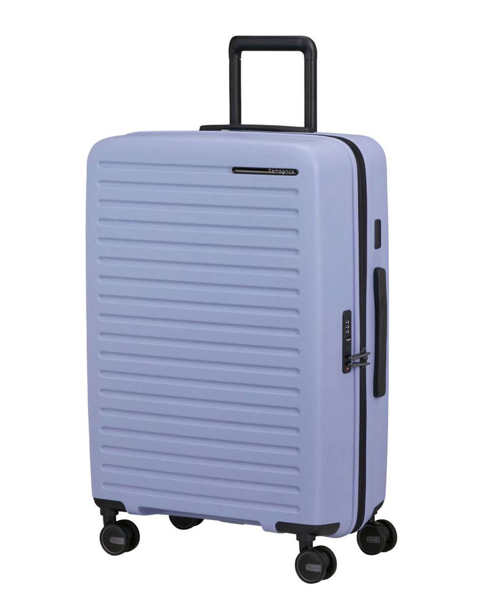 Imagem 0 de Mala de Viagem Média Restackd 68cm 4 Rodas Expansível Lavanda 71L