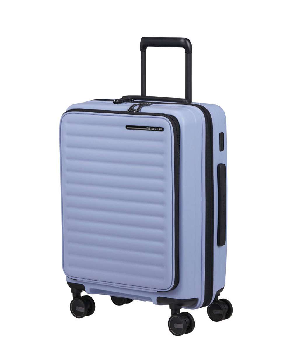 Imagem 0 de Mala de Cabine Restackd 55cm 4 Rodas Expansível Acesso Frontal Lavanda 42L