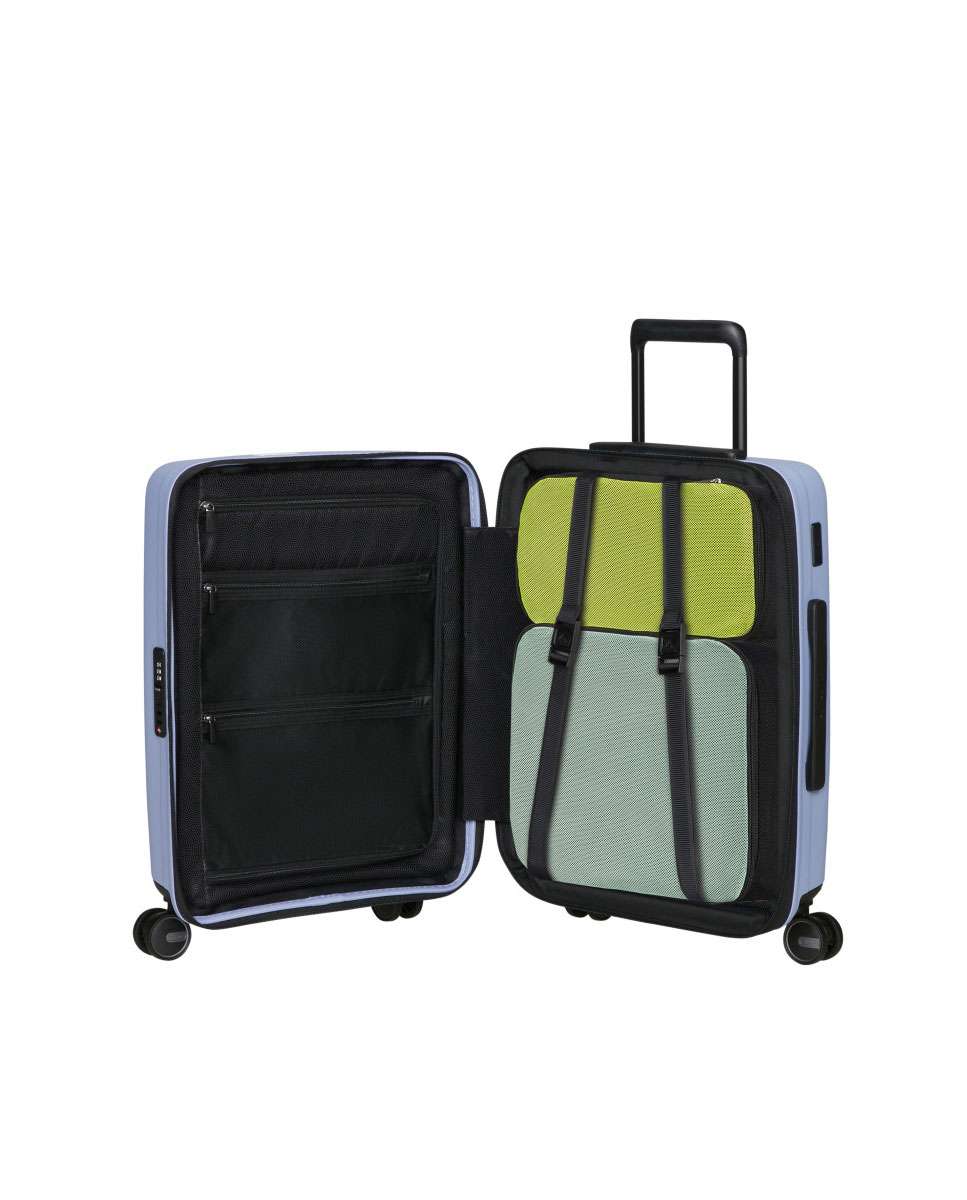 Mala de Cabine Restackd 55cm 4 Rodas Expansível Lavanda 39L Lilás-2