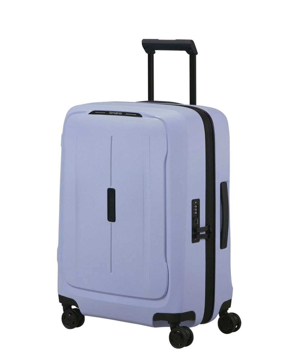 Imagem 0 de Mala de Cabine Essens  55cm 4 Rodas Expansível Lavanda 50L