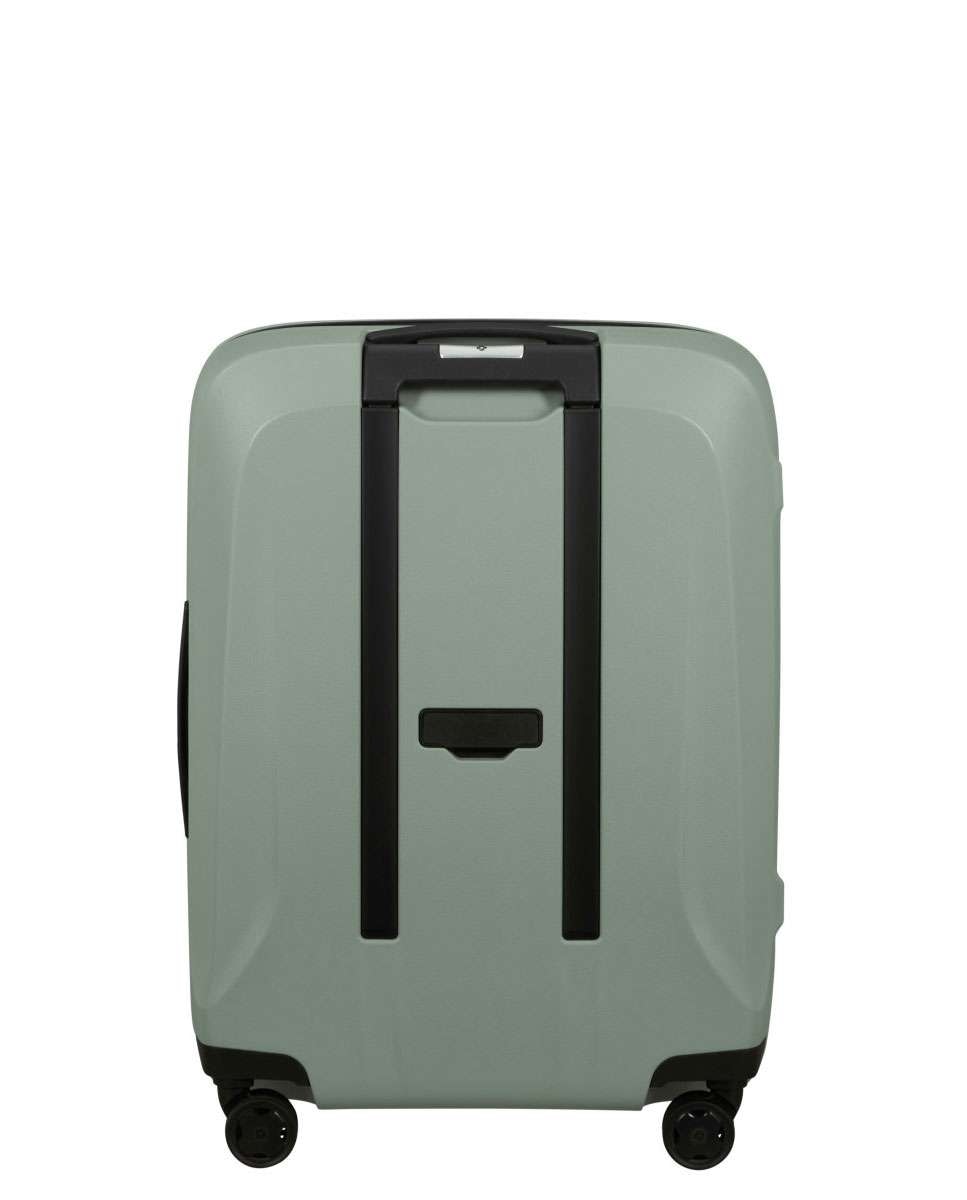 Mala de Cabine Essens 55cm 4 Rodas Expansível Sálvia 50L Verde-4