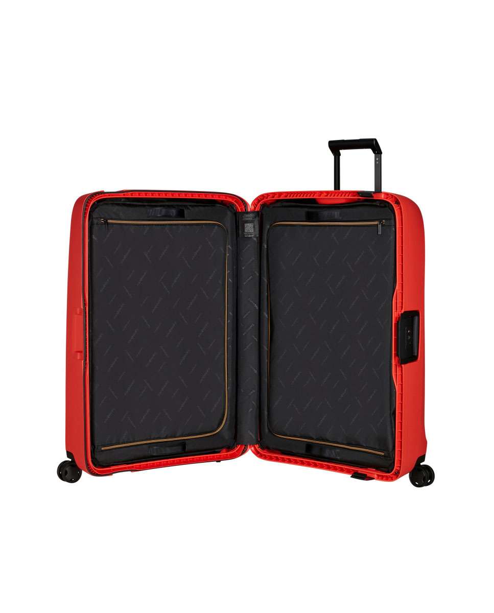 Mala de Viagem Extragrande Essens 81cm 4 Rodas Lava 140L Laranja-2