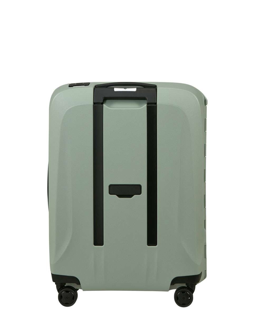 Mala de Cabine Essens  55cm 4 Rodas Sálvia 39L Verde-4