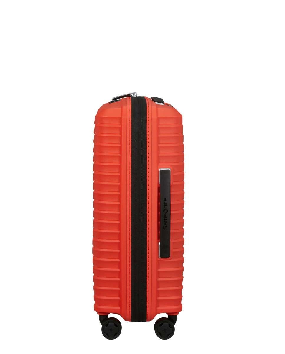 Mala de Cabine Upscape 55cm 4 Rodas Expansível Lava 39L Laranja-3