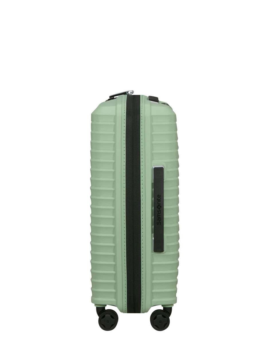 Mala de Cabine Upscape 55cm 4 Rodas Expansível Sálvia 39L Verde-3
