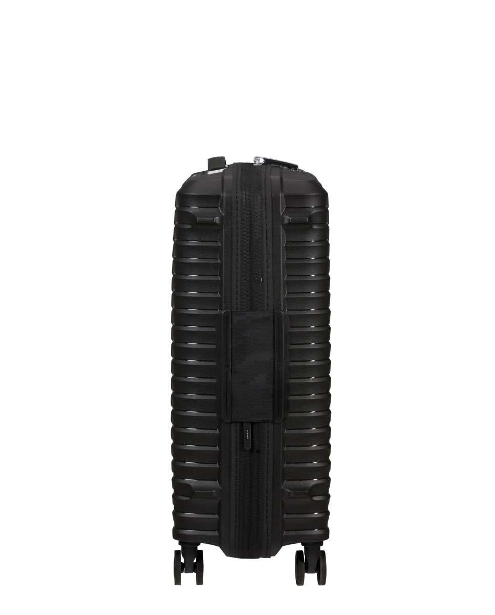 Mala de Cabine Upscape 55cm 4 Rodas Expansível Preto 39L Preto-3