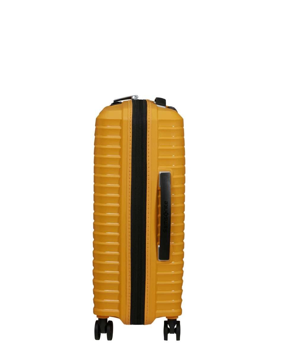 Mala de Cabine Upscape 55cm 4 Rodas Expansível Amarelo 39L Amarelo-3