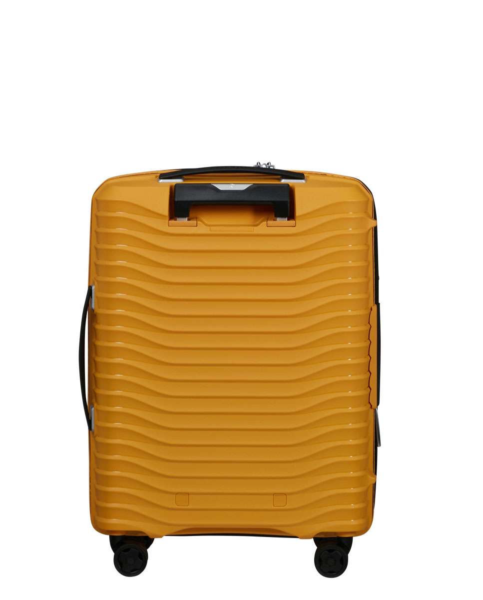 Mala de Cabine Upscape 55cm 4 Rodas Expansível Amarelo 39L Amarelo-4
