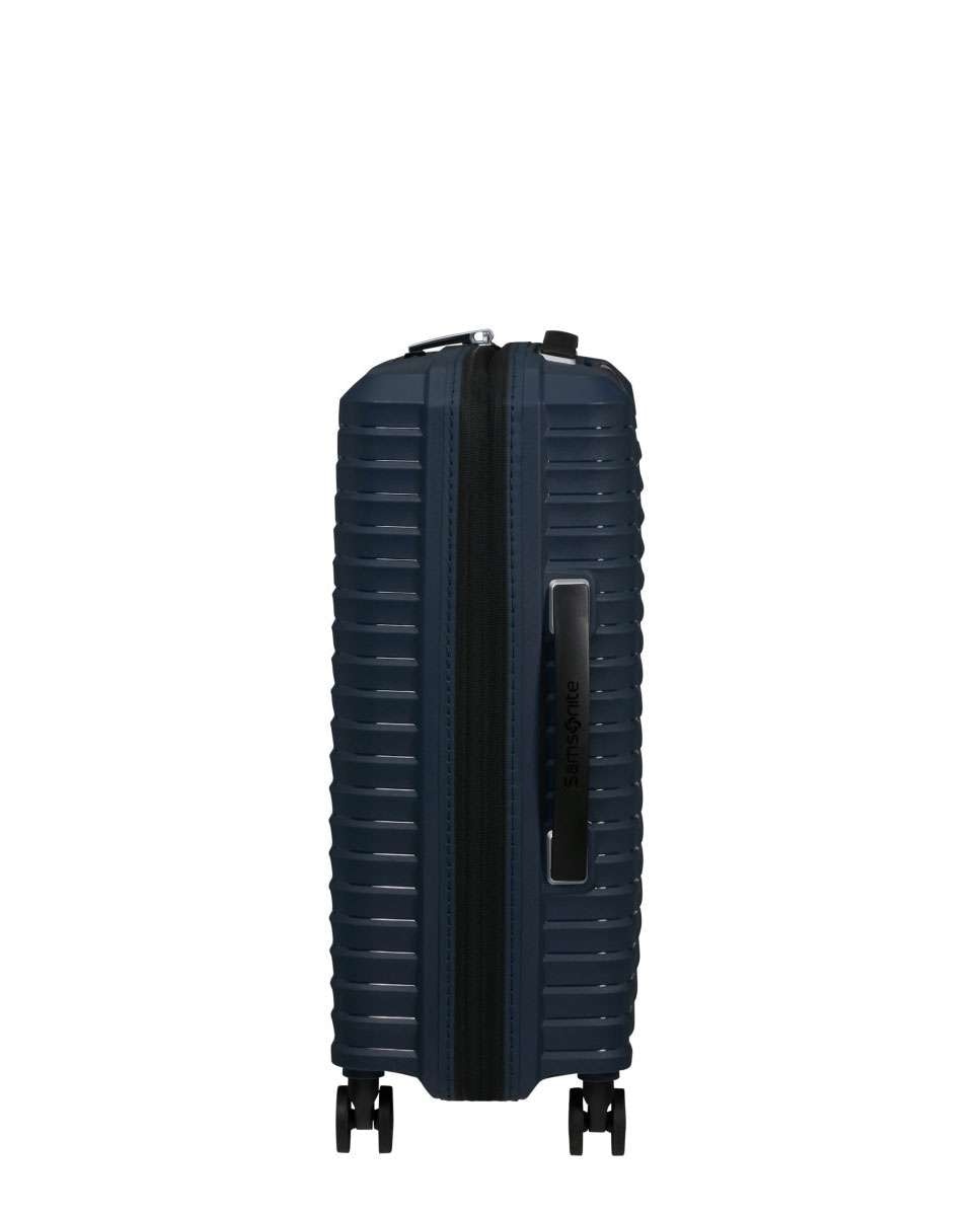 Mala de Cabine Upscape 55cm 4 Rodas Expansível Azul Noite 39L Azul-3