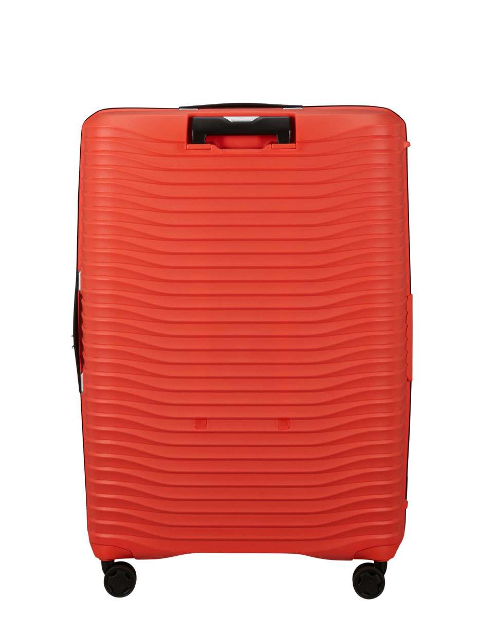 Mala de Viagem Grande Upscape 81cm 4 Rodas Expansível Lava 133L Laranja-4