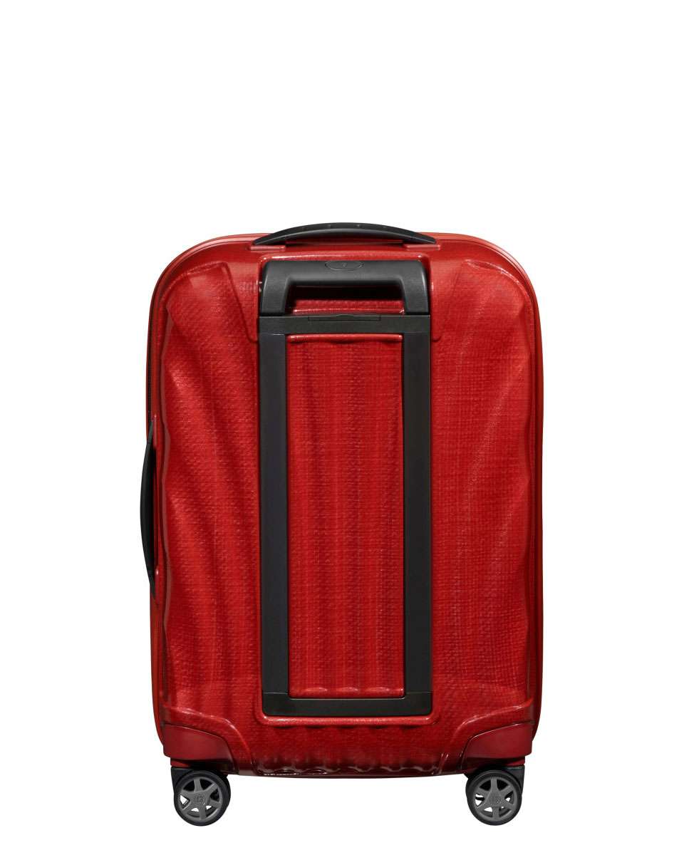 Mala de Cabine C-Lite 55cm 4 Rodas Expansível Vermelho Chili 36L Vermelho-4