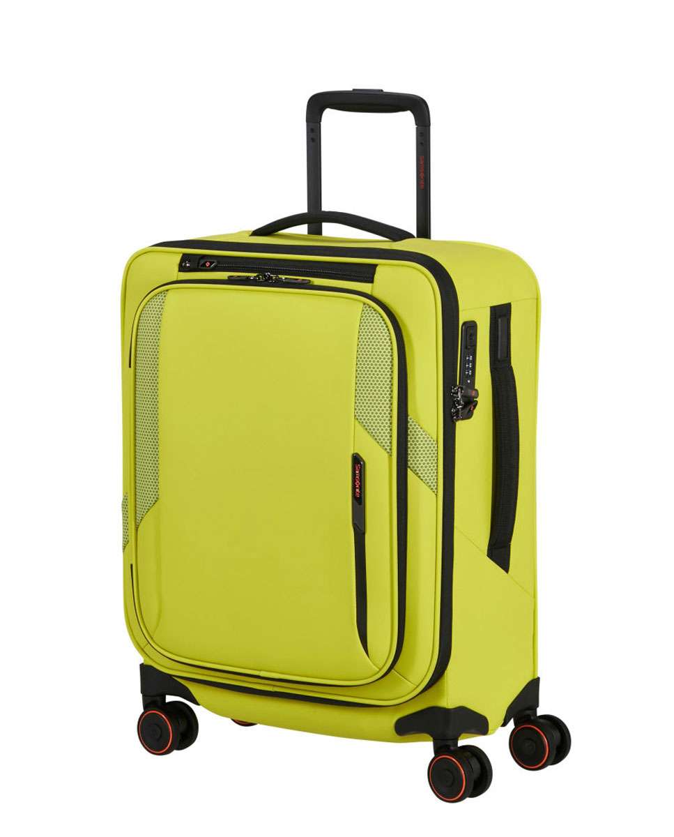 Imagem 0 de Mala de Cabine Glazed 55cm 4 Rodas Expansível Lima 44L