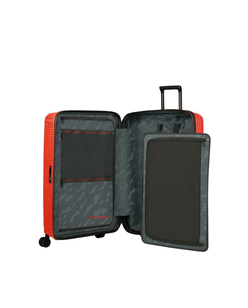 Mala de Viagem Extragrande Prodiver HS 81cm Expansível 4 Rodas Tangerina 133L Laranja-3