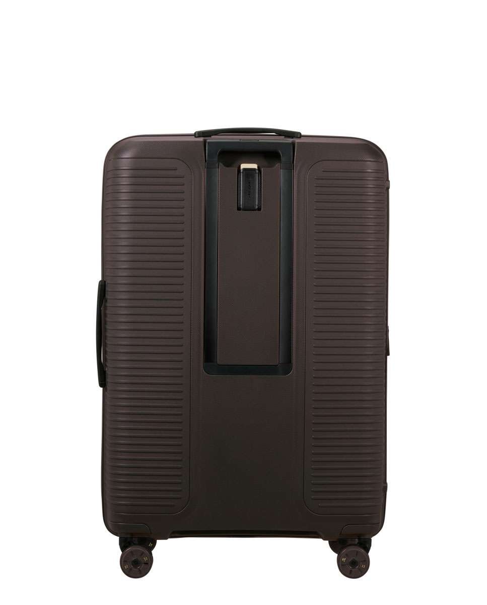 Mala de Viagem Extragrande Prodiver HS 81cm Expansível 4 Rodas Café 133L Castanho-5