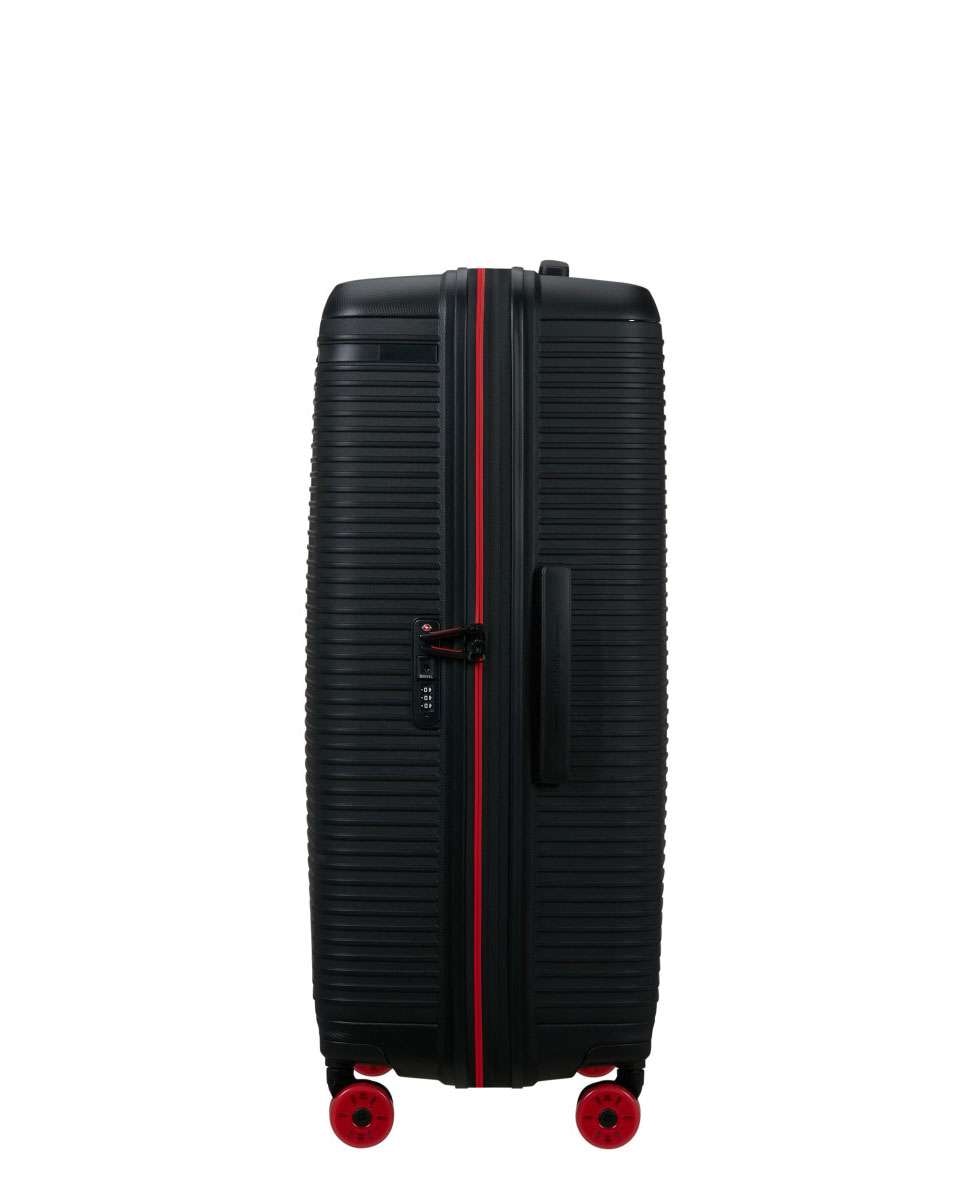 Mala de Viagem Extragrande Prodiver HS 81cm Expansível 4 Rodas Preto 133L Preto-4