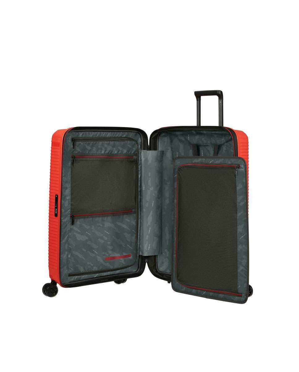 Mala de Viagem Grande Prodiver HS 75cm Expansível 4 Rodas Tangerina 105L Laranja-3