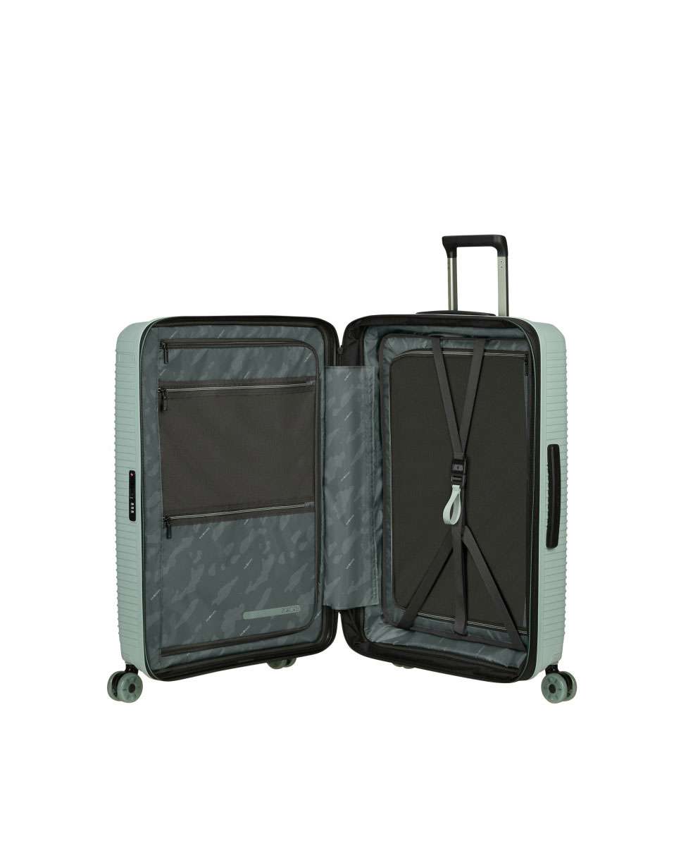 Mala de Viagem Grande Prodiver HS 75cm Expansível 4 Rodas Verde Sálvia 105L Verde-2
