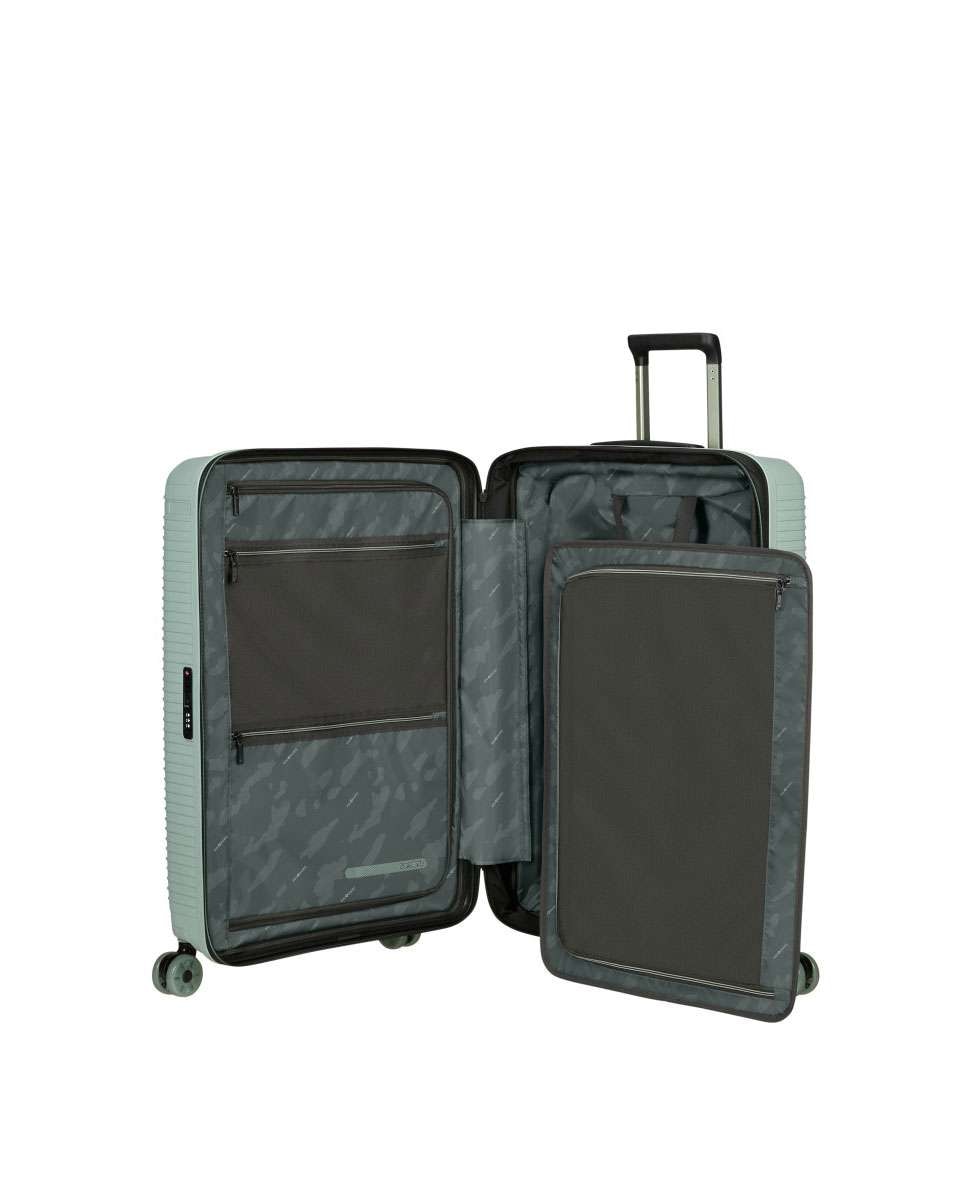 Mala de Viagem Grande Prodiver HS 75cm Expansível 4 Rodas Verde Sálvia 105L Verde-3