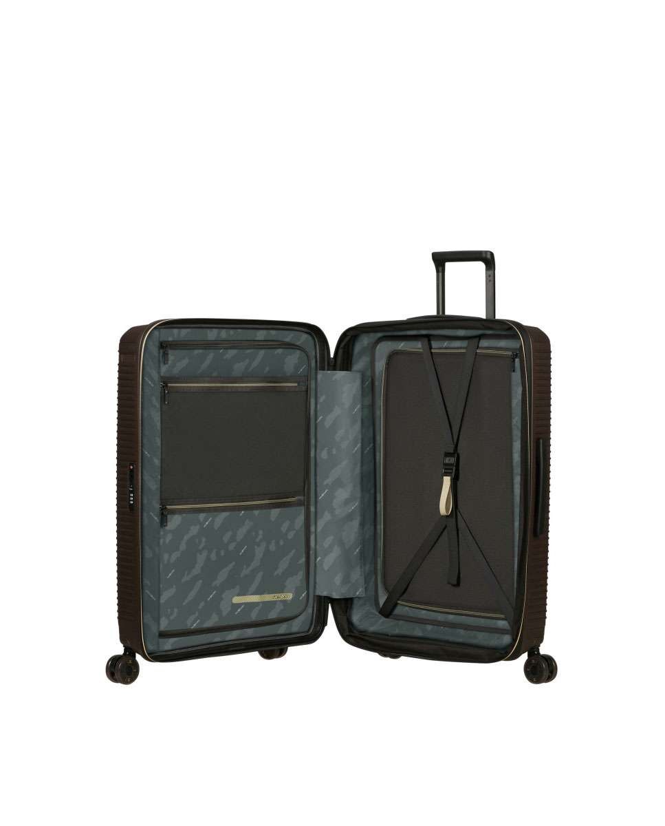Mala de Viagem Grande Prodiver HS 75cm Expansível 4 Rodas Café 105L Castanho-2