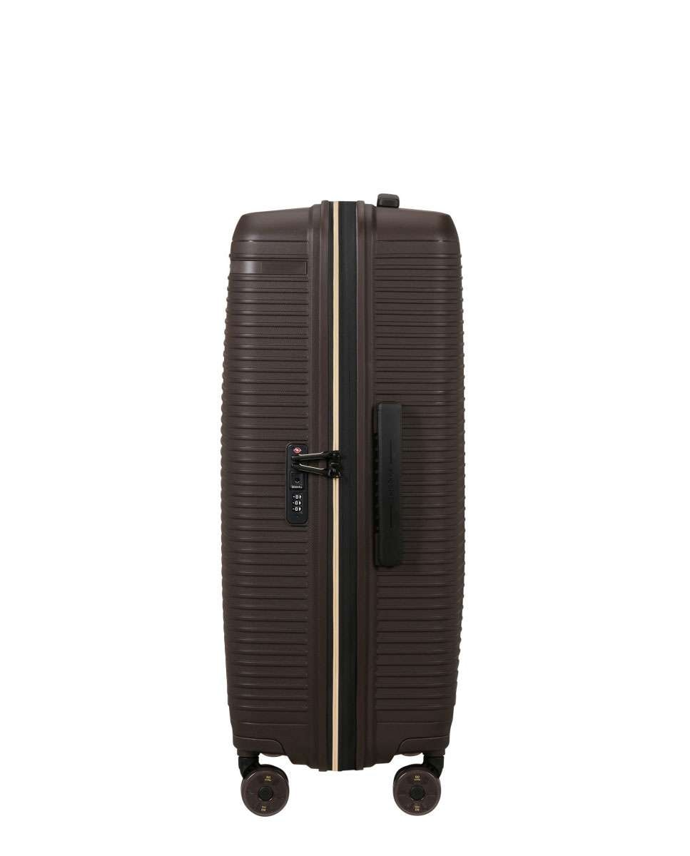 Mala de Viagem Grande Prodiver HS 75cm Expansível 4 Rodas Café 105L Castanho-4