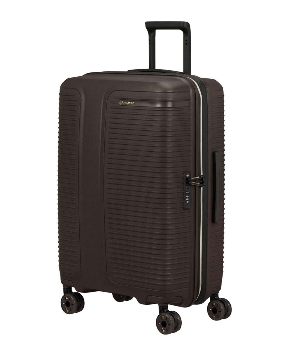 Mala de Viagem Média Prodiver HS 69cm Expansível 4 Rodas Café 78L Castanho-1