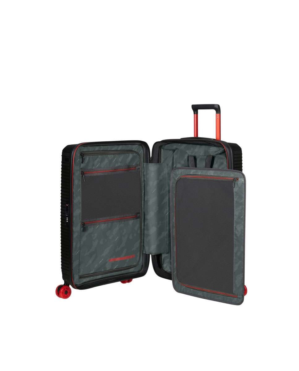 Mala de Viagem Média Prodiver HS 69cm Expansível 4 Rodas Preto 78L Preto-3