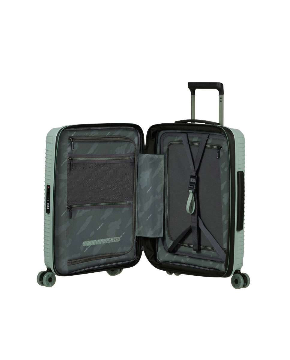 Mala de Cabine Prodiver HS 55cm Expansível 4 Rodas Verde Sálvia 39L Verde-2