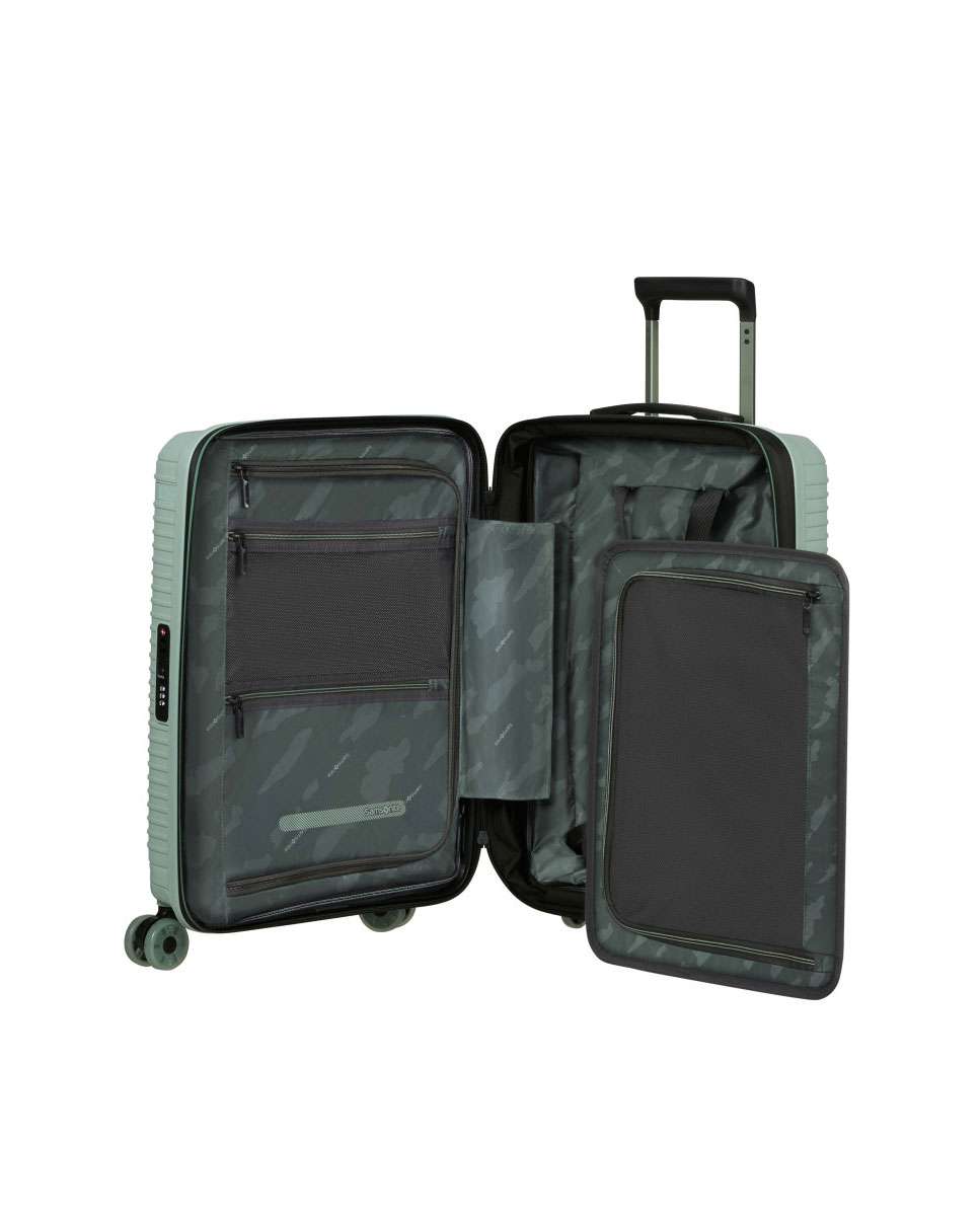 Mala de Cabine Prodiver HS 55cm Expansível 4 Rodas Verde Sálvia 39L Verde-3