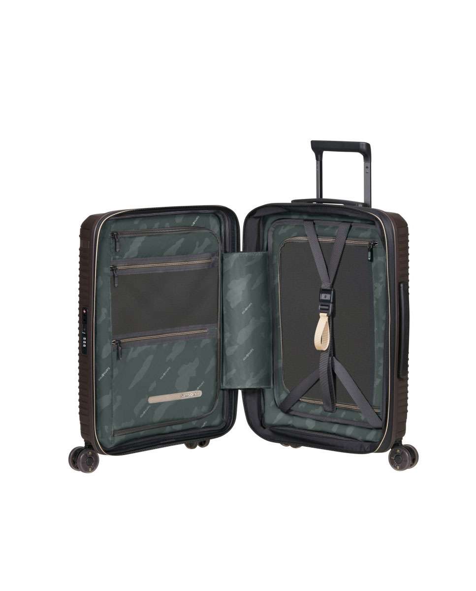 Mala de Cabine Prodiver HS 55cm Expansível 4 Rodas Café 39L Castanho-2