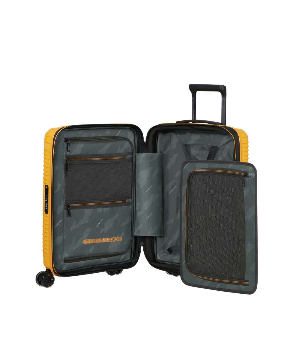 Mala de Cabine Prodiver HS 55cm Expansível 4 Rodas Amarelo 39L Amarelo-3