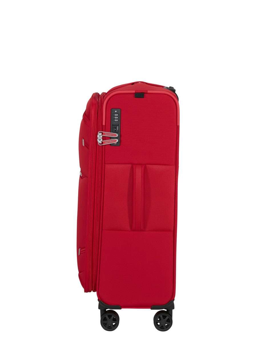 Mala de Viagem Média Gotwist 68cm 4 Rodas Expansível Vermelho 71L Vermelho-3