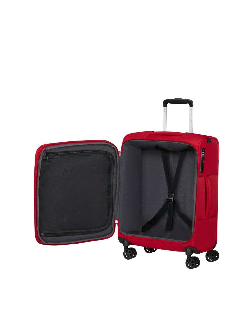 Mala de Cabine Gotwist 55cm 4 Rodas Expansível Vermelho 42L Vermelho-2