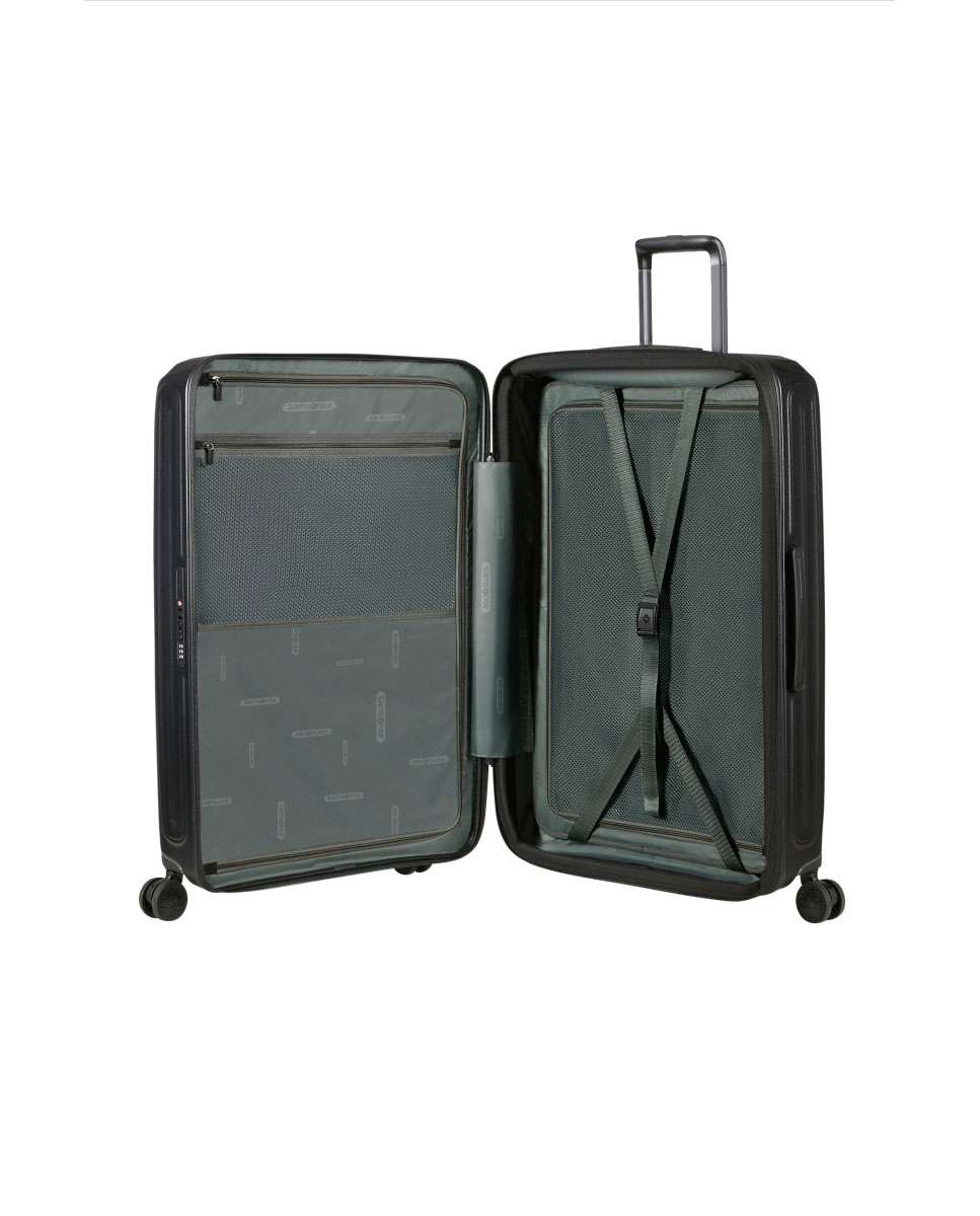 Mala de Viagem Extragrande 2Wander 81cm 4 Rodas Expansível Grafite Mate 125L Cinzento-2