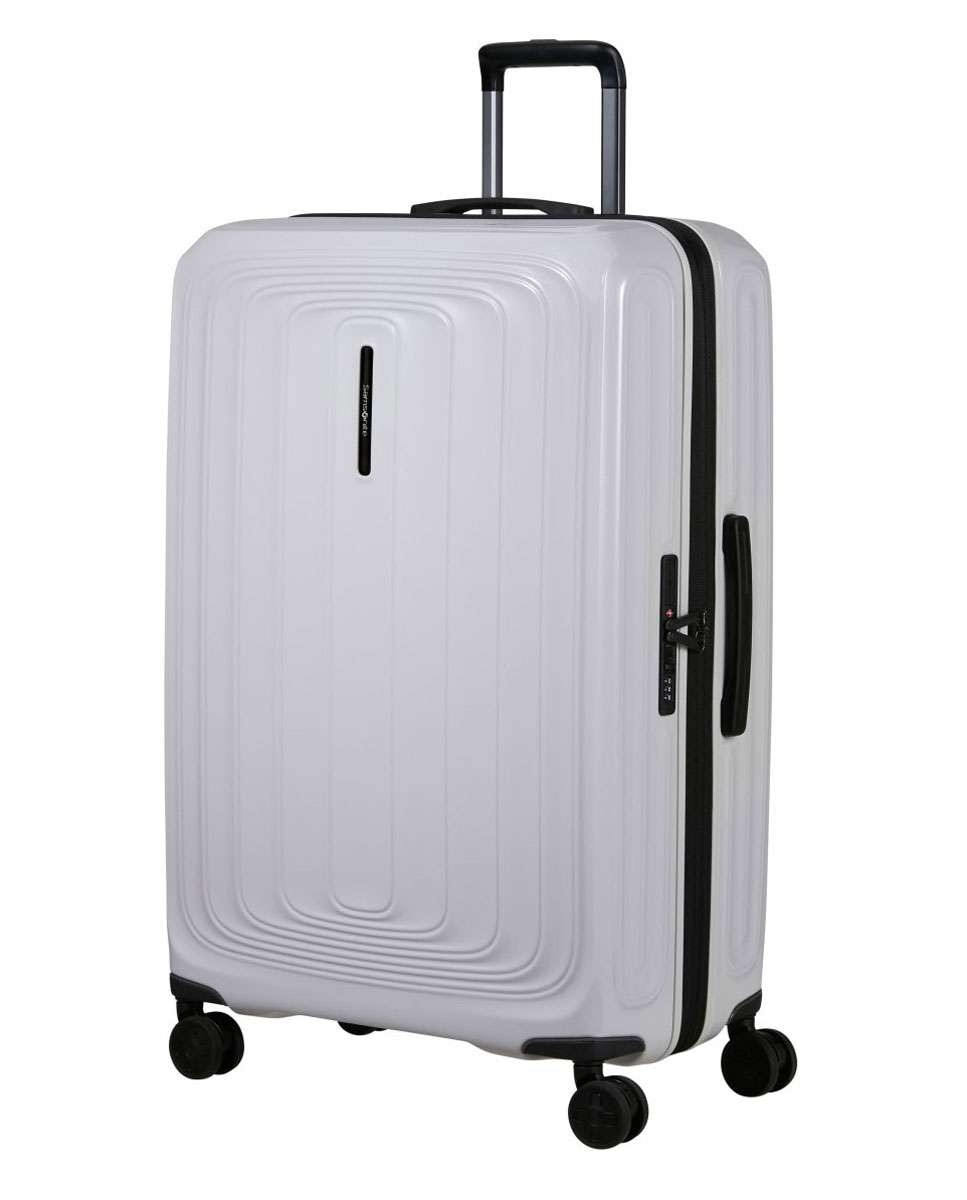 Imagem 0 de Mala de Viagem Extragrande 2Wander 81cm 4 Rodas Expansível Branco Metálico 125L
