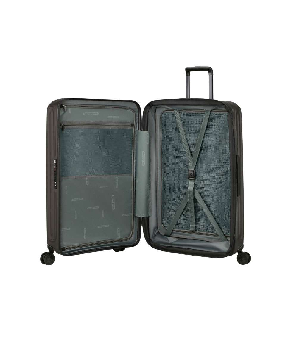 Mala de Viagem Extragrande 2Wander 81cm 4 Rodas Expansível Castanho Mate 125L Castanho-2