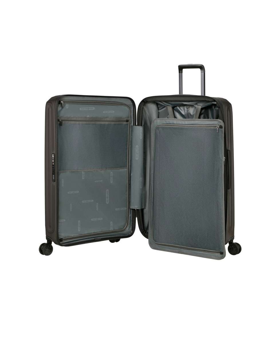 Mala de Viagem Extragrande 2Wander 81cm 4 Rodas Expansível Castanho Mate 125L Castanho-3