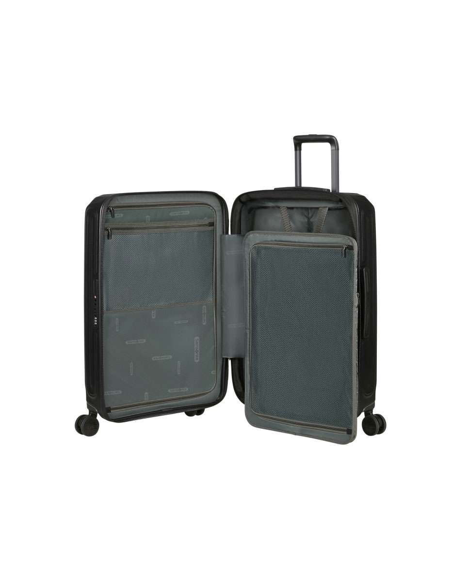 Mala de Viagem Média 2Wander 69cm 4 Rodas Expansível Grafite Mate 80L Cinzento-3