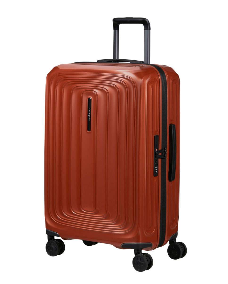 Imagem 0 de Mala de Viagem Média 2Wander 69cm 4 Rodas Expansível Terracota Matálico 80L