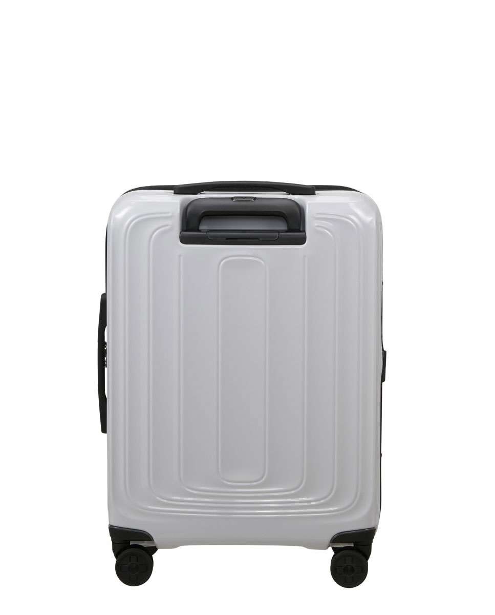 Mala de Cabine 2Wander 55cm 4 Rodas Expansível Branco Metálico 40L Branco-4