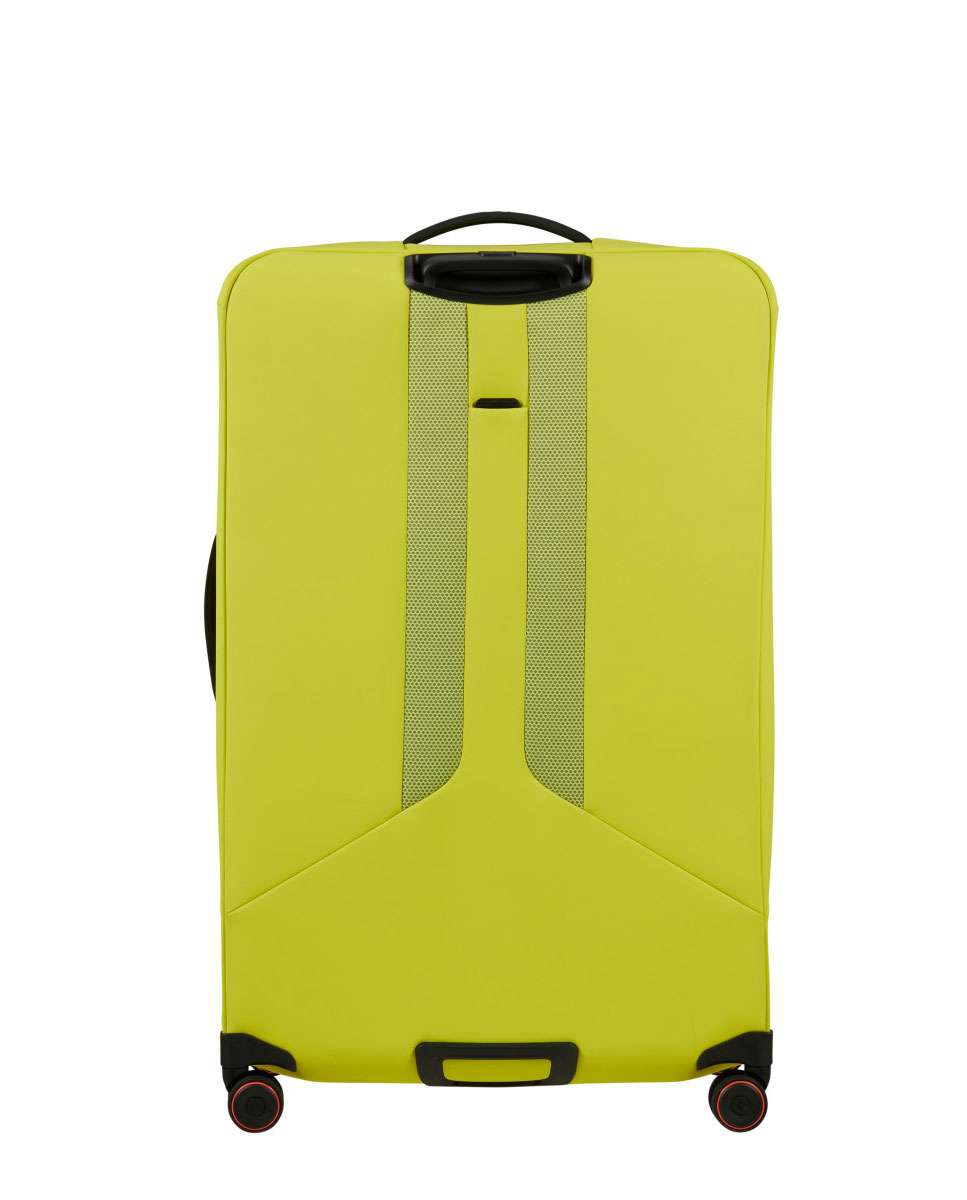 Mala de Viagem Extragrande Glazed 84cm 4 Rodas Expansível Lima 160L Amarelo-4