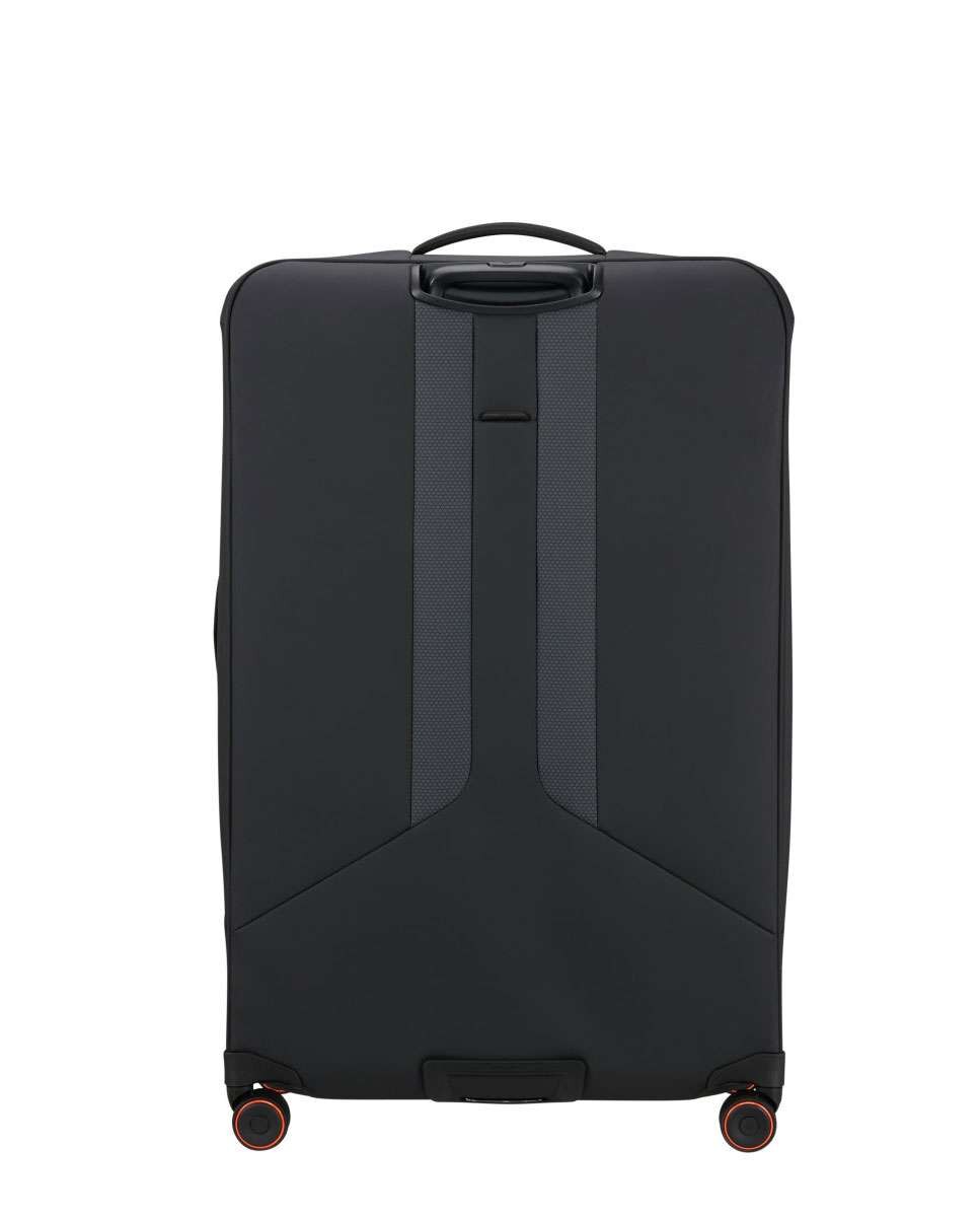 Mala de Viagem Extragrande Glazed 84cm 4 Rodas Expansível Preto 160L Preto-4