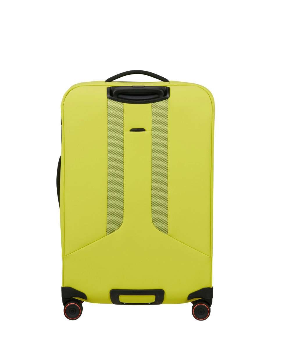 Mala de Viagem Média Glazed 67cm 4 Rodas Expansível Lima 83L Amarelo-4