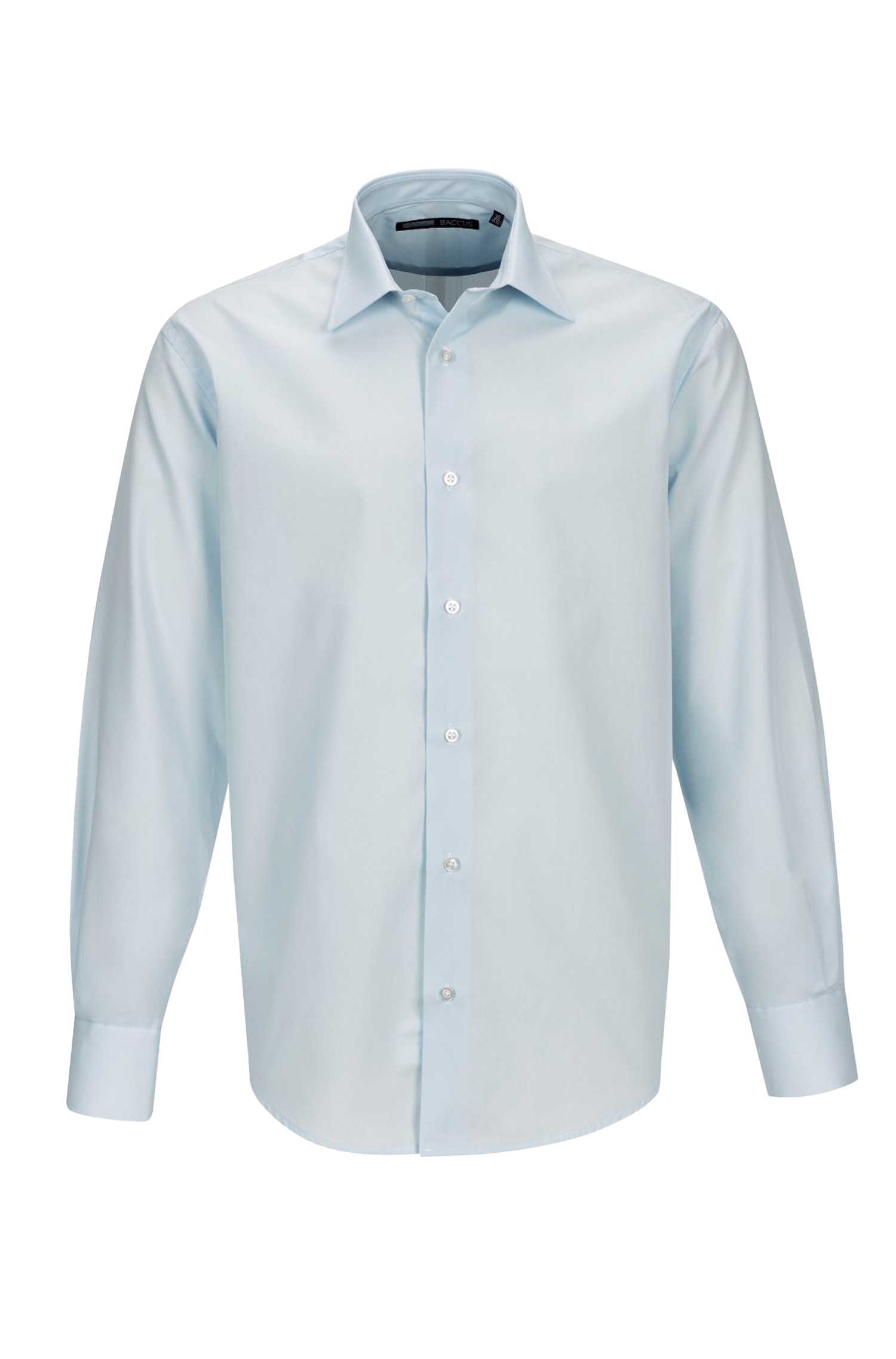 Camisa formal para homem Azul-2