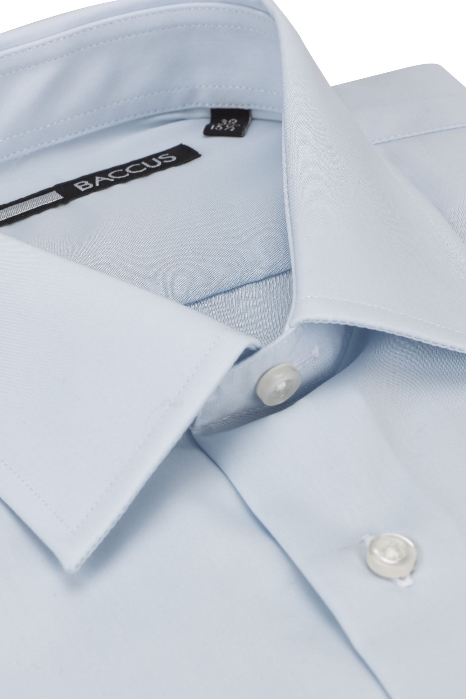 Camisa formal para homem Azul-3