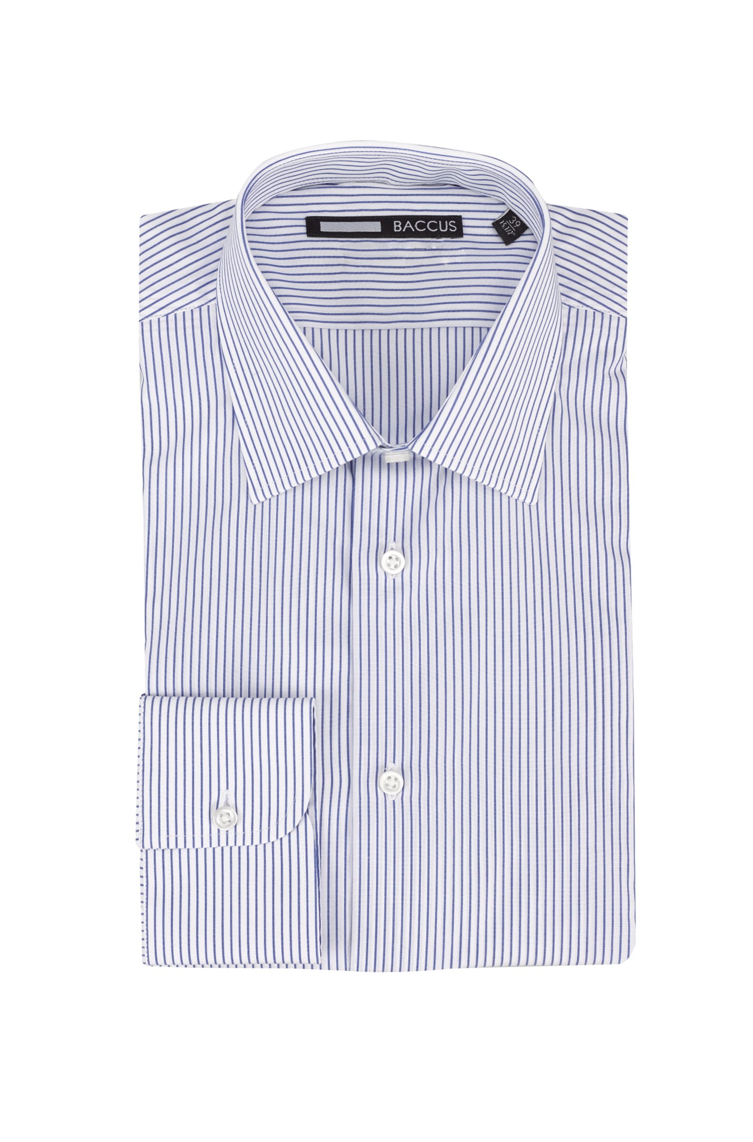 Camisa formal para homem Azul-1