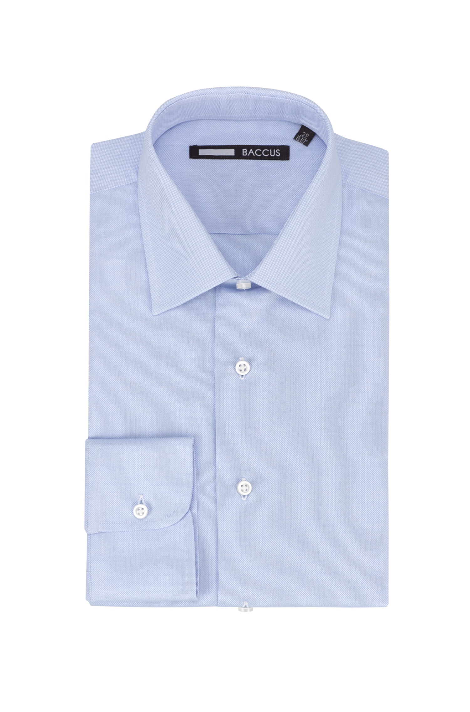Camisa formal para homem Azul-1