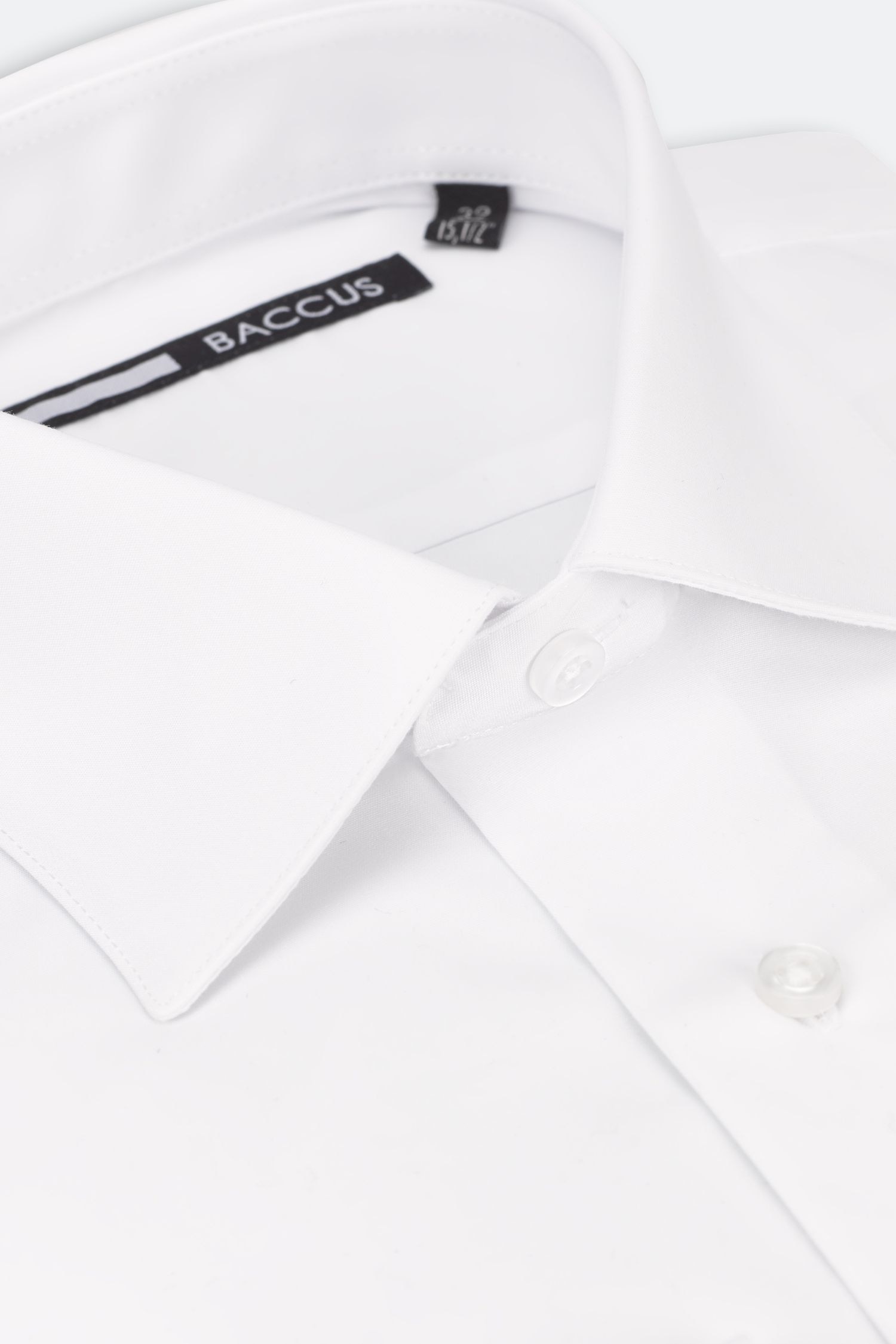 Camisa formal para homem Branco-3