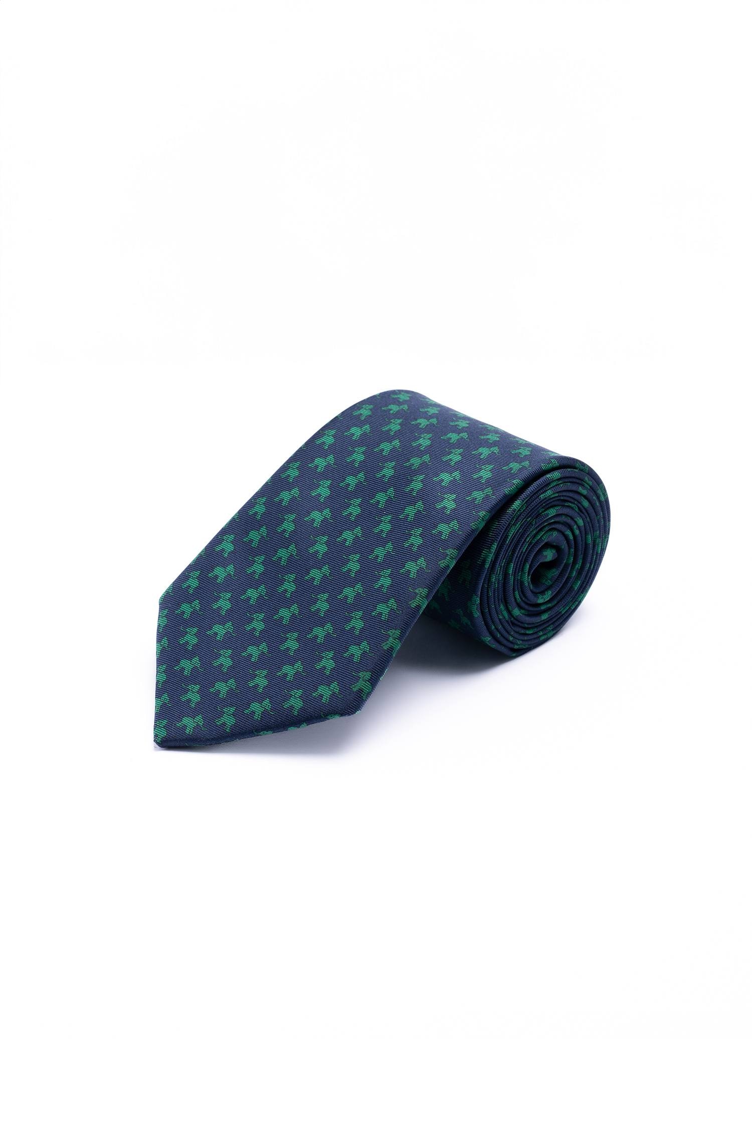 Gravata de seda para homem Estampado-1