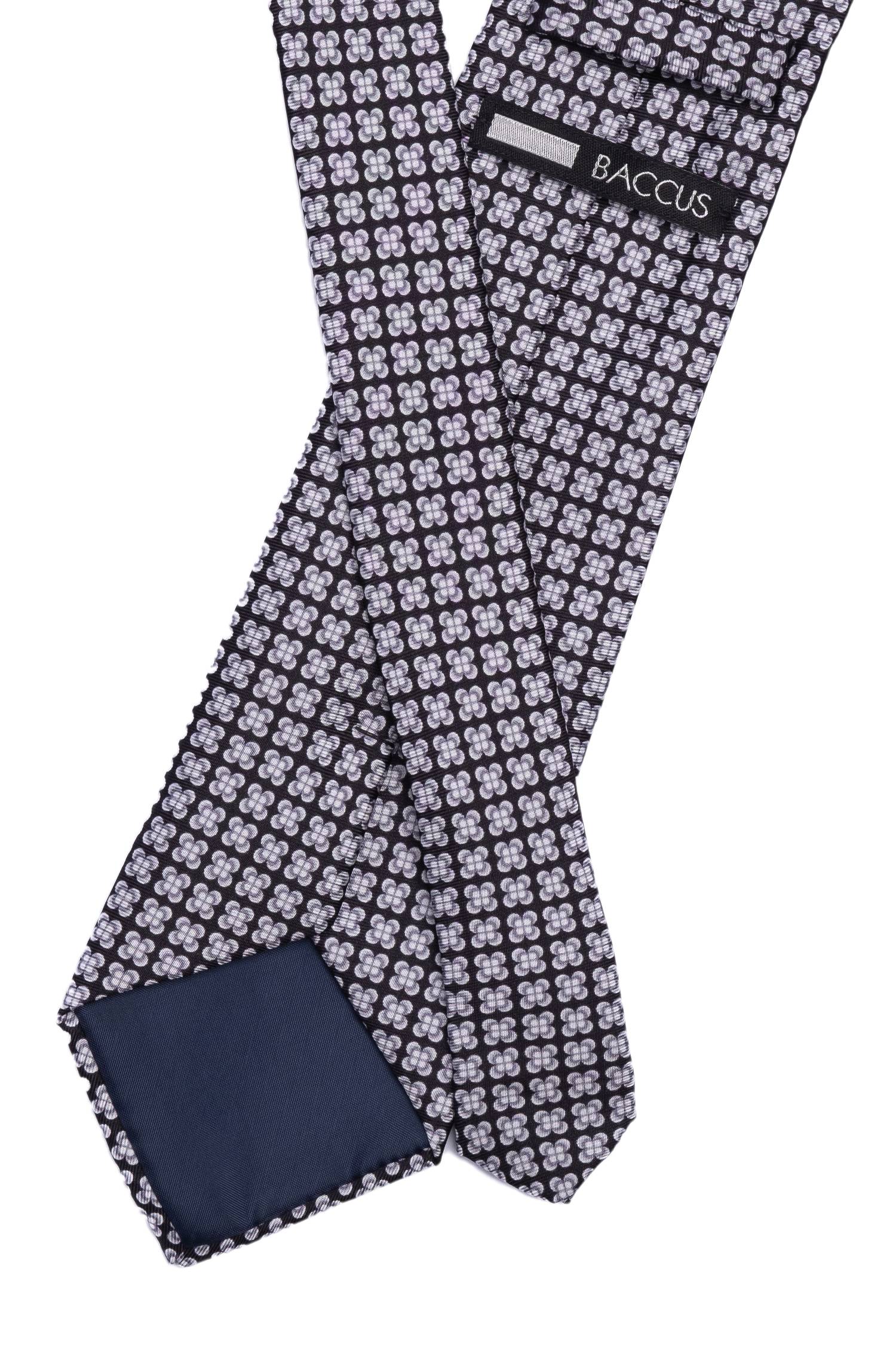 Gravata de seda para homem Estampado-2