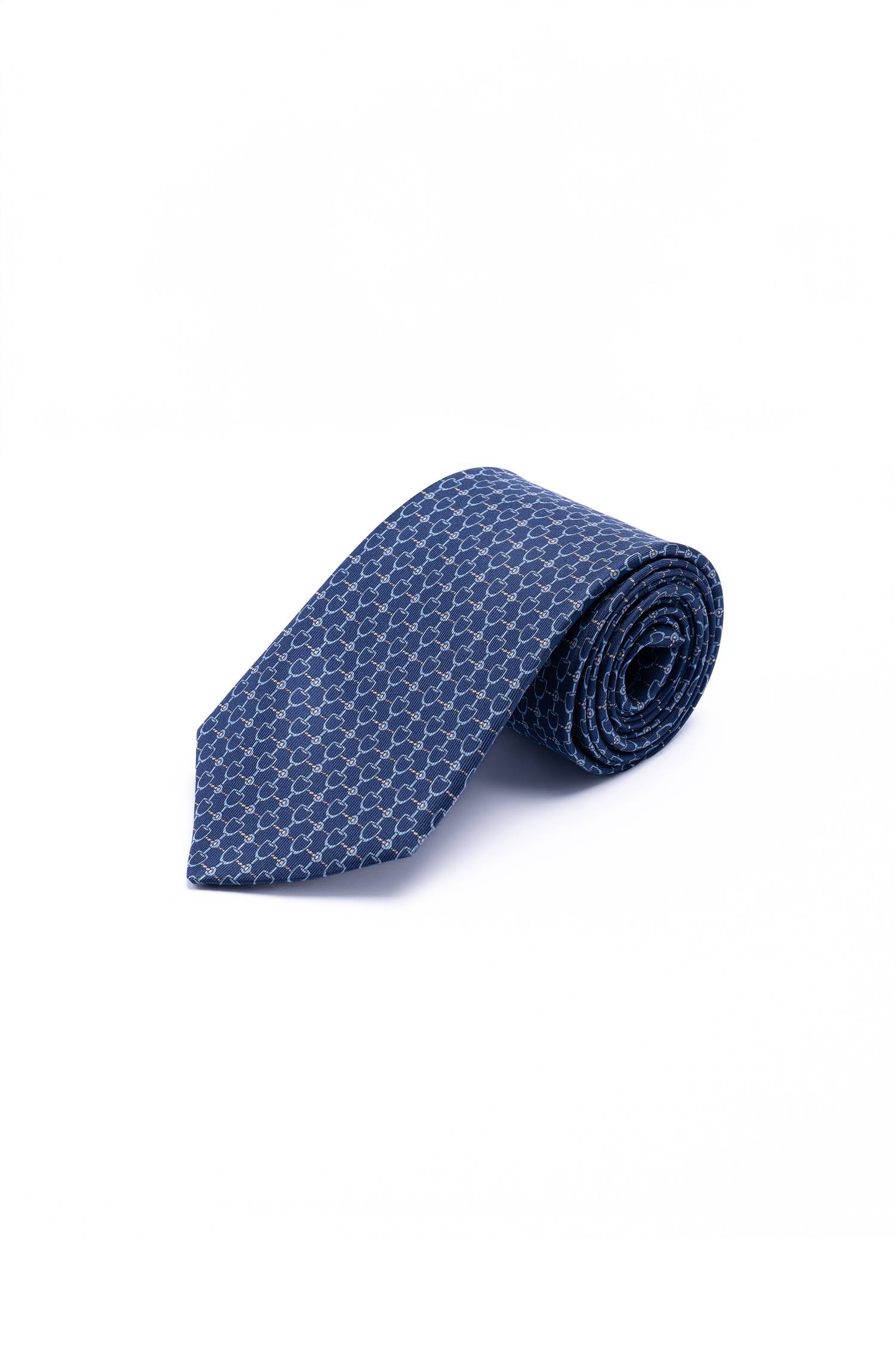 Gravata de seda para homem Estampado-1